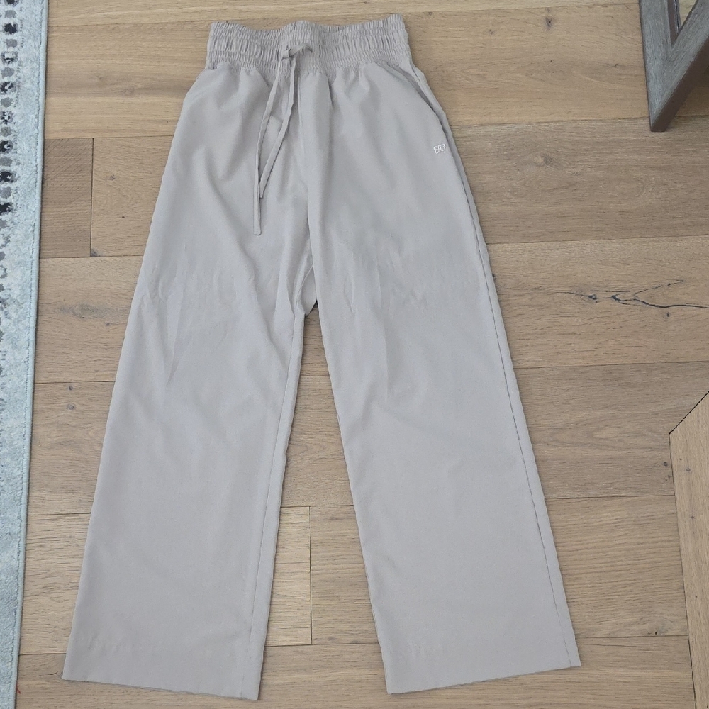Women's Albion Wide Leg Trouser In Tan XSP